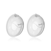 Colector de lapte, Lionelo, Milky, 2 buc, Se potriveste tuturor sutienelor, Cutie depozitare igienica inclusa, Fara bisfenol A, Capacitate 40 ml, Transparent BYNLOC-MILKY_PLUS