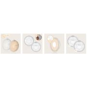 Colector de lapte, Lionelo, Milky, 2 buc, Se potriveste tuturor sutienelor, Cutie depozitare igienica inclusa, Fara bisfenol A, Capacitate 40 ml, Transparent BYNLOC-MILKY_PLUS