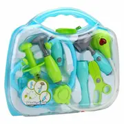 Jucarie trusa doctor, Tegole, In cutie, 8x30x27 cm , 36 luni+, Verde BYN132495