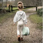 Olita portabila cu capac si maner My Carry Potty, Roz pal