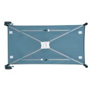 Patut pliant, Lionelo, Flower, Cu doua nivele, Cu arcada, Geanta transport, Masuta de infasat, Bara cu jucarii, Fereastra laterala, 120x60 cm, Conform cu standardele europeane de securitate EN 716 si EN12221, Verde BYNLO-FLOWER_GREEN_TURQUOISE