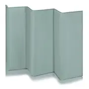 Patut pliant, Lionelo, Laura, 102 x 74 cm, Cu doua nivele, Functie de tarc, Cu roti, Include salteluta si geanta de transport, Pereti din plasa, Deschidere laterala, Pana la 15 kg, 0 luni +, Verde BYNLO-LAURA_GREEN_SAGE