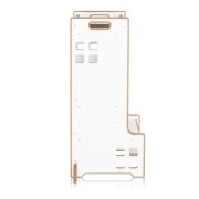 Turn de invatare Montessori, Lionelo, Cass, Functie de raft pentru carti, Pana la 30 kg, 12 luni - 6 ani, Din MDF si furnir, 3 trepte de inaltime, Alb BYNLO-CASS_WHITE