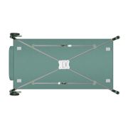  Patut pliant, Lionelo, Stefi Plus, Cu doua nivele, Cu intrare laterala cu fermoar, 2 roti, 120 x 60 cm, Conform cu standardul european de securitate EN 716, Verde Olive BYNLO-STEFI_PLUS_GREEN_OLIVE