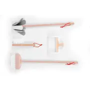 Antemergator din lemn cu aspirator si elemente pentru curatenie ecotoys w10d200b edeediw10d200b