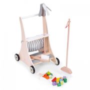 Antemergator din lemn cu aspirator si elemente pentru curatenie ecotoys w10d200b edeediw10d200b