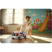Antemergator din lemn tip magazin cu inghetata si diverse activitati, 48 x 27.5 x 40.5 cm, ricokids rk-873 edeedi787300