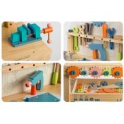 Atelier de lucru din lemn cu accesorii incluse, 60 x 30 x 75.5 cm, ricokids rk-876 edeedi787600