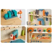 Atelier de lucru din lemn cu accesorii incluse, 60 x 30 x 75.5 cm, ricokids rk-876 edeedi787600