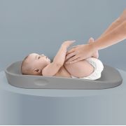 Babygo - salteluta de infasat din spuma luxepad, grey bbbbgo-9004