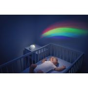 Carusel muzical 3 in 1 Chicco Rainbow cu proiectie, roz, 0 luni+ CHC1104110-1