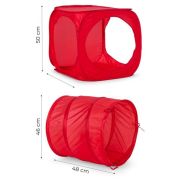 Cort de joaca pentru copii tip tunel iplay 2401-6 edeedi2401-6
