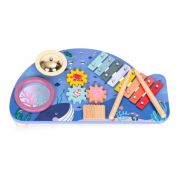 Masuta din lemn cu instrumente muzicale ecotoys tl204013 edeeditl204013
