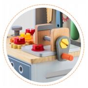 Mini atelier de lucru din lemn cu accesorii incluse, 30 x 25 x 30 cm, ricokids rk-877 edeedi787700