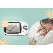 Neno vera &ndash; baby monitor cu receptor wireless nen-mamnn004