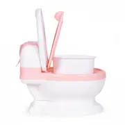 Olita pentru copii, insertie detasabila, perie inclusa ecotoys ha-p05 - roz edeediha-p05pink