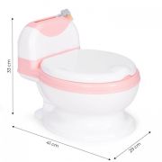 Olita pentru copii, insertie detasabila, perie inclusa ecotoys ha-p05 - roz edeediha-p05pink