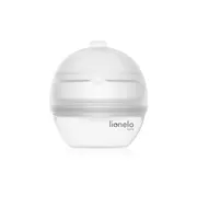 Pompa de san si colector de lapte, Lionelo, Milky 2 in 1, Volum 60 ml, Forma anatomica, Compataibila cu utilizarea cu sutien, Fara bisfenol A, Portabila, Alb BYNLOC-MILKY_2IN1