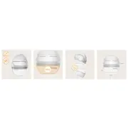 Pompa de san si colector de lapte, Lionelo, Milky 2 in 1, Volum 60 ml, Forma anatomica, Compataibila cu utilizarea cu sutien, Fara bisfenol A, Portabila, Alb BYNLOC-MILKY_2IN1