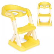 Reductor toaleta cu scara pentru copii ecotoys ha-p23s - galben edeediha-p23syellow