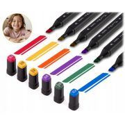 Salteluta de joaca 120 x 92 x 0.3 cm si un set de 80 markere colorate ricokids - zoo edeedi734400-791201