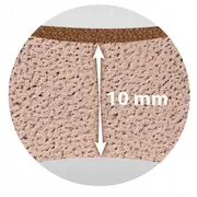 Salteluta de joaca multifunctionala tip puzzle, 180 x 120 cm, massido 650102 - maro edeedi650102