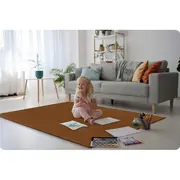 Salteluta de joaca multifunctionala tip puzzle, 180 x 120 cm, massido 650102 - maro edeedi650102
