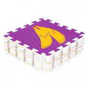 Salteluta de joaca pentru copii 86 x 86 x 1 cm iplay 0393 - fructe si legume edeedi0393