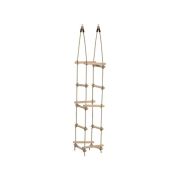 Scară de cățărat pătrată cu 4 laturi kbt, cu frânghie pp, prindere sigură și trepte din lemn tratat - okekbt320.003.072.001