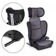 Scaun auto cu isofix ecotoys, grupa 100-150 cm, i-size, omologare r129/03 - gri edeedic026