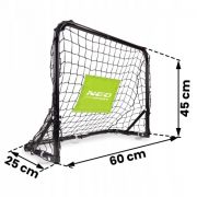 Set de 2 porti de fotbal, 60 x 25 x 45 cm, neo-sport 1461 edeedi1461