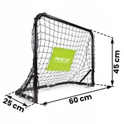 Set de 2 porti de fotbal, 60 x 25 x 45 cm, neo-sport 1461 edeedi1461