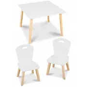 Set de masa cu doua scaune pentru copii ricokids rc-848 edeedi7848