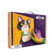 Set pictura cu argila usoara, 29*29 cm - Cat KRTOK20036