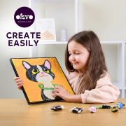 Set pictura cu argila usoara, 29*29 cm - Cat KRTOK20036