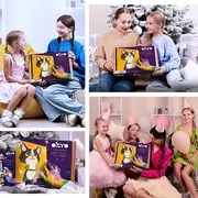 Set pictura cu argila usoara, 29*29 cm - Cat KRTOK20036