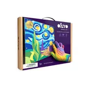 Set pictura cu argila usoara, 29*29 cm - Little Prince Night KRTOK20021