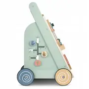 Antemergator educational din lemn cu diverse activitati, 33 x 33 x 50 cm, nukido nk-857 edeedi785700