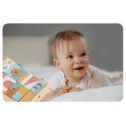 Carucior din lemn cu blocuri din lemn incluse, 20.5 x 17.5 x 6 cm, nukido nk-853 edeedi785300