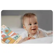 Carucior din lemn cu blocuri din lemn incluse, 20.5 x 17.5 x 6 cm, nukido nk-853 edeedi785300