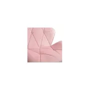 Scaun birou OFF643, catifea, reglabil pe inaltime, baza metalica, ergonomic, 120 kg DRM10573