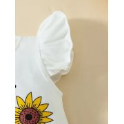 Set bebelusi "sunshine" - body alb si fustita mdtu139-r2