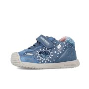 Adidasi Primii Pasi pentru Copii Biomecanics 241109, albastru (Marime: 24 (14,8-15,4 cm)) JEM241109-A-24