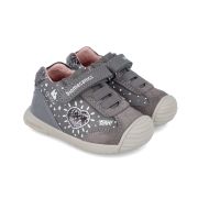 Adidasi Primii Pasi pentru Copii Biomecanics 241109, gri (Marime: 20 (12,2-12,7 cm)) JEM241109-B-20