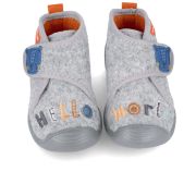 Incaltaminte de interior Biomecanics ZAPATILLA LA WORLD, gri (Marime: 18 (10,8-11,5 cm)) JEM241154-B-18
