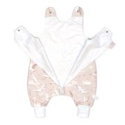 Sac De Dormit Cu Picioare, Bumbac De Vara, 1 Tog, Gasca Bej, S, 6-24 Luni Pjb85377