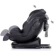 Scaun auto chipolino hypnotic i-size 40-150 cm cu sistem isofix si sezut rotativ anthracite hubstkhyp0253an