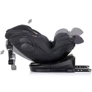 Scaun auto chipolino hypnotic i-size 40-150 cm cu sistem isofix si sezut rotativ anthracite hubstkhyp0253an