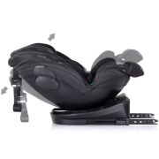 Scaun auto chipolino hypnotic i-size 40-150 cm cu sistem isofix si sezut rotativ blackberry hubstkhyp0254bb