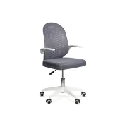 Scaun birou copii OFF330, baza polipropilena, inaltime reglabila, brate rabatabile, 80 kg DRM10580